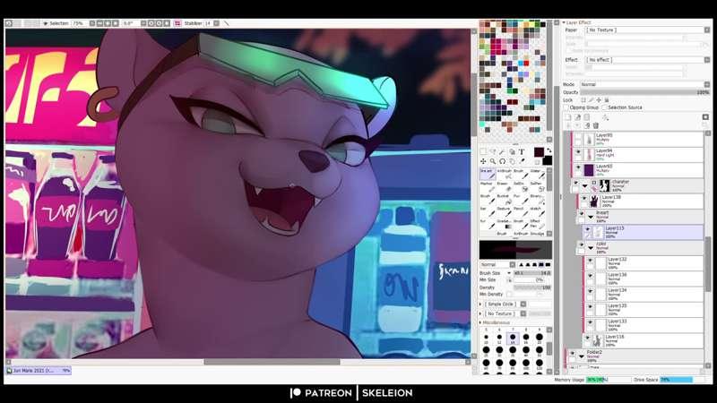 Jun: Marie 2021 (Speedpaint)