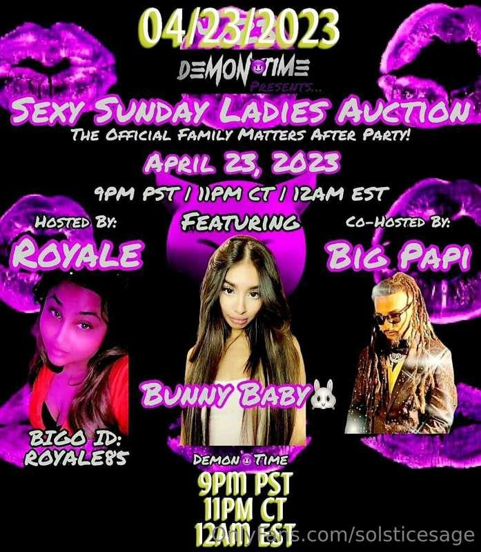 i’ll be live at 12am est time on BIGO im giving away my undi..