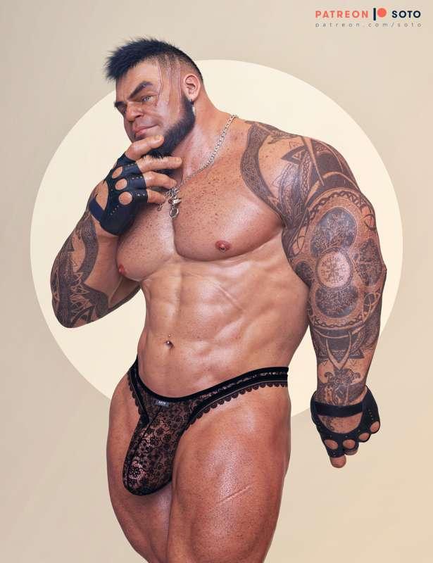 Maxx Lace Thong Front
