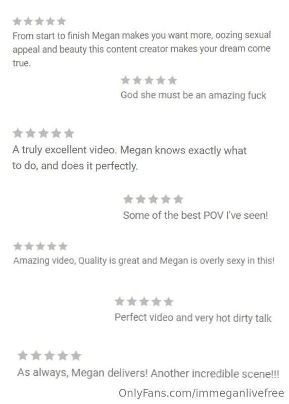 Some of your reviews after watching the exclusive videos ava..