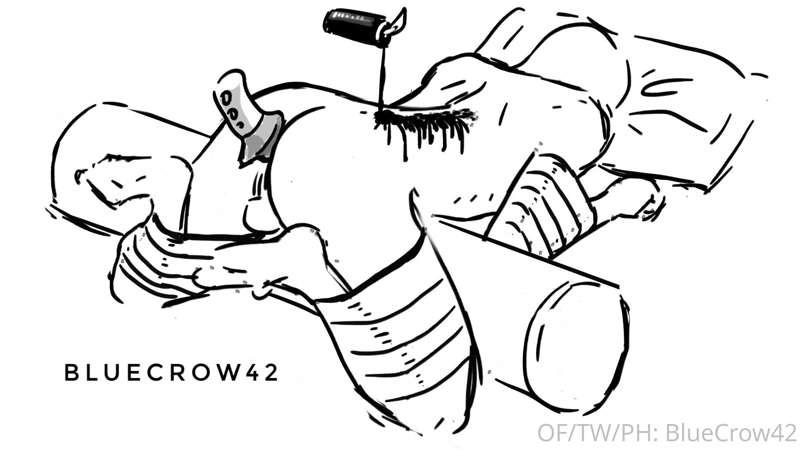 Behind the scene: sometimes I draw the scenario first to dec..