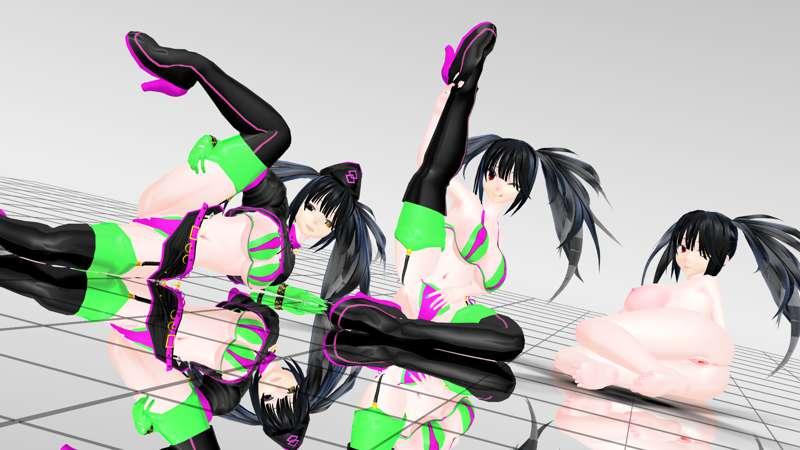 MMD Kurumi set Trick or Treatment