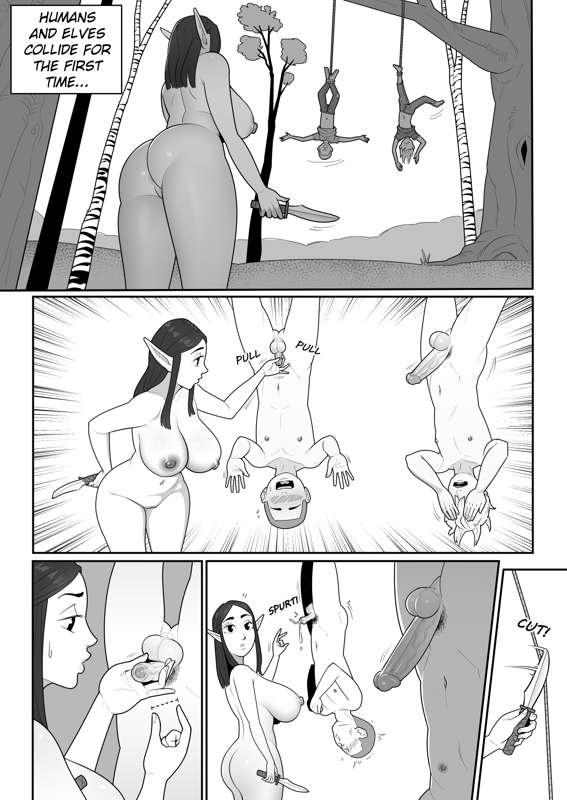 Curious elf learns about humans