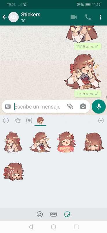 Fem jinnie stickers