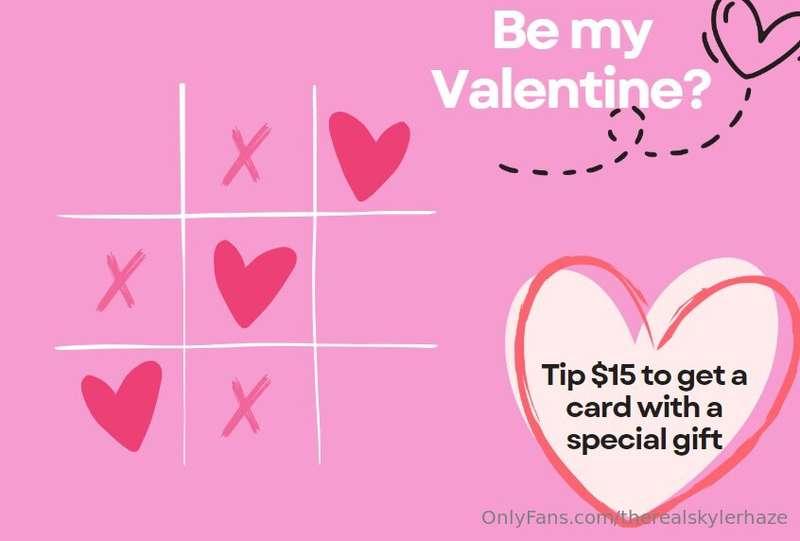 ***😍Will You be my Valentine? 😍*** I know you want too babe ..