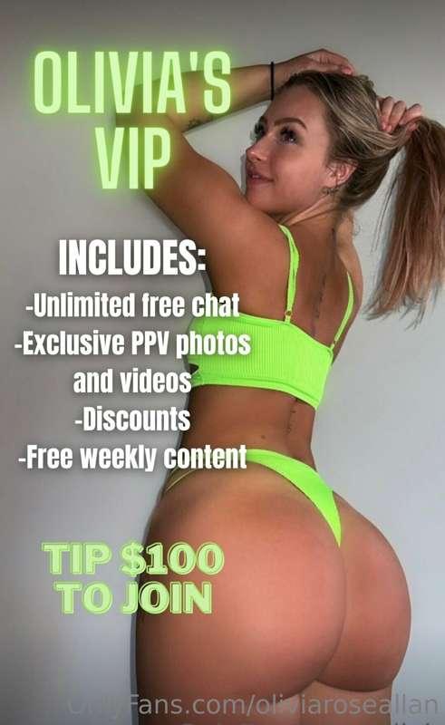 message me about VIP😘