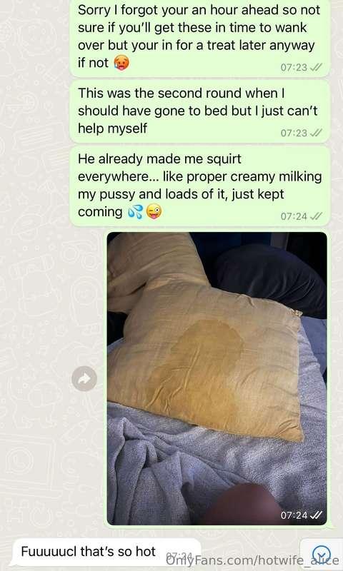 I think I found myself a new fuck buddy for when hubbys away..