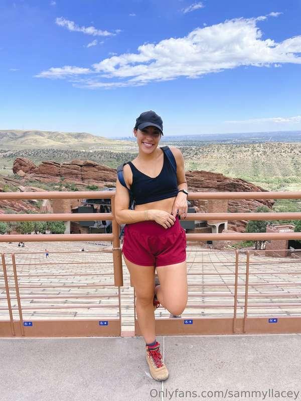 Denver done right! Long hike with a final view of the amphit..