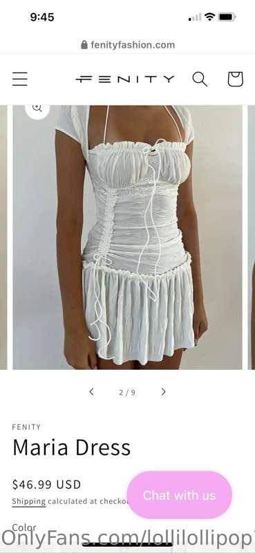 Would any of my loving subs tip me this dress? It’s the most..