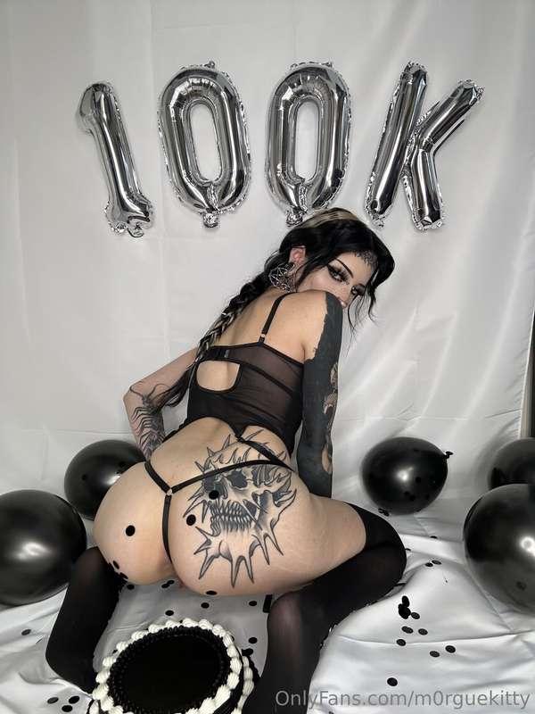 hit 100k followers elsewhere, so i took some dirtier photos ..