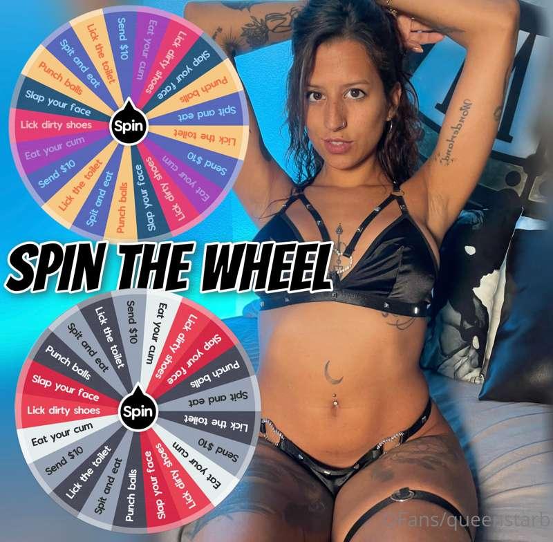𝐃𝐎 𝐘𝐎𝐔 𝐃𝐀𝐑𝐄? **Spin the wheel and complete the tasks for my ..