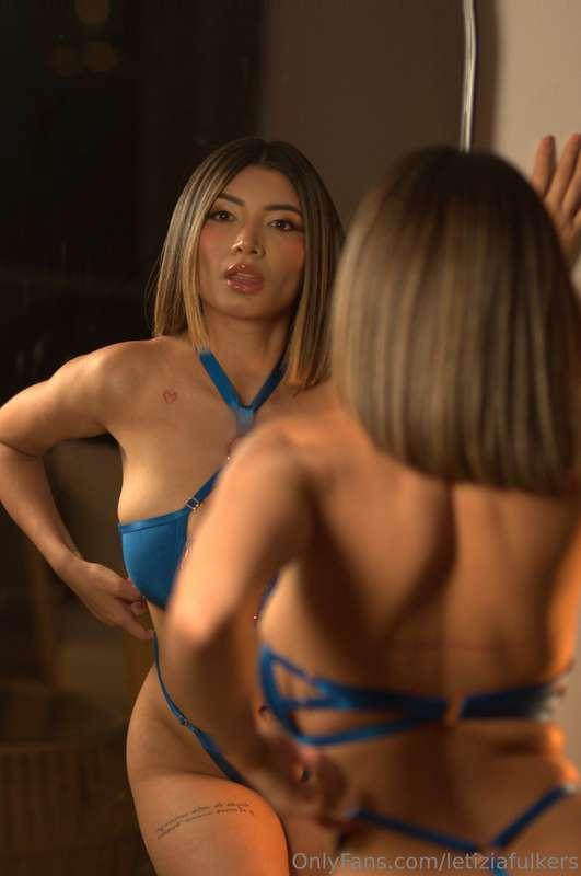 Blue makes me look innocent… until you see what I do with my..