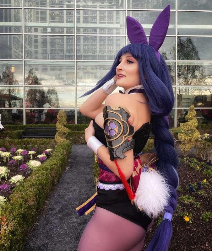 Baal Bunny 😈 Day 1 of Katsucon was so much fun!!! I did Baal..