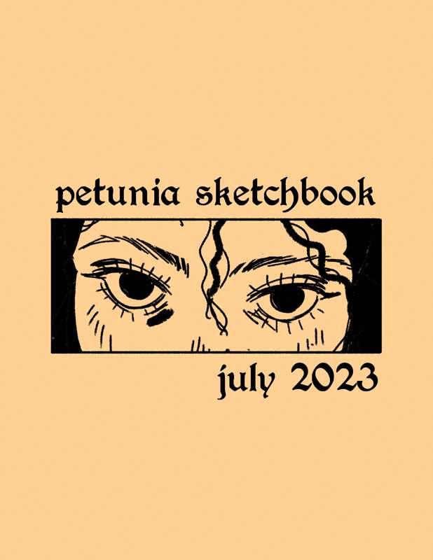 Petunia Sketchbook July 2023