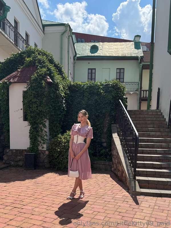 Princess from Disney? Nah... it's just me in my dress and sm..