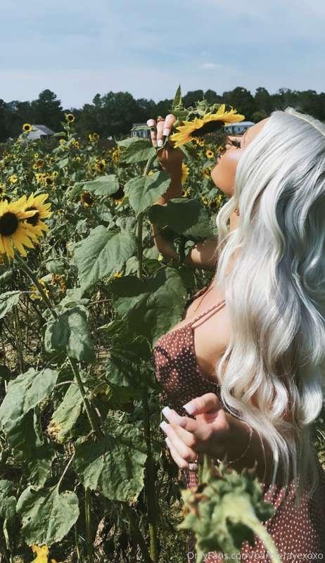 Come fuck me with sunflowers all over plz thank you 💘😚
