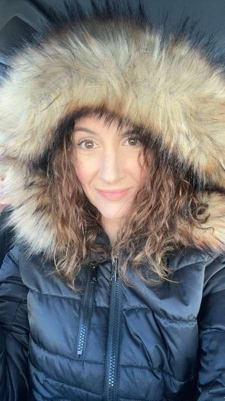 Braving the cold and snow for gym gains! 