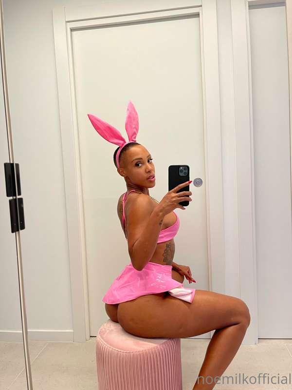 You know what? I'm your most beautiful and tasty bunny you'l..