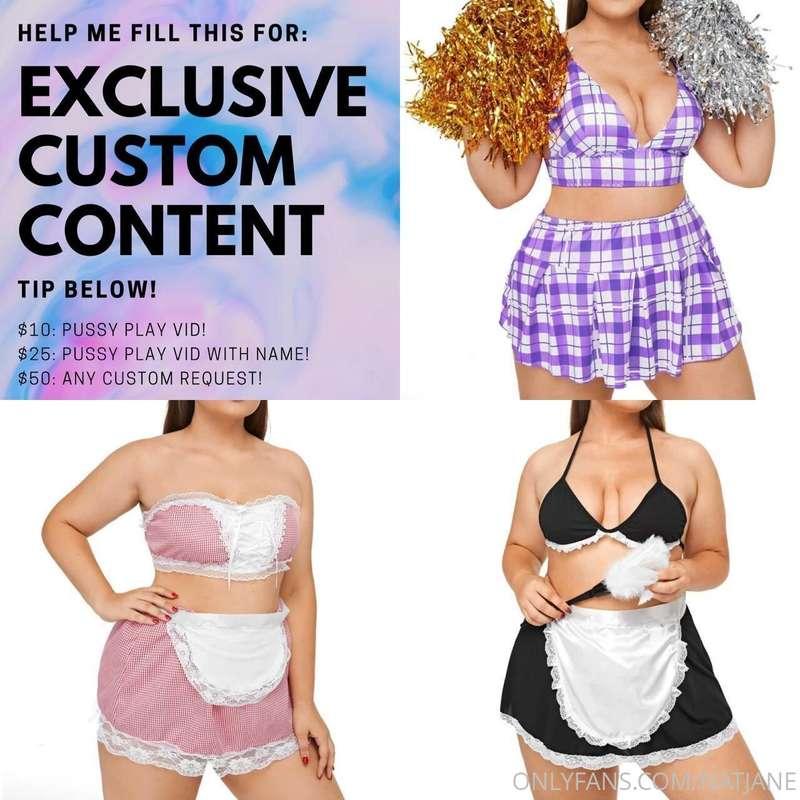 **I really wanted new costumes for new role play videos and ..