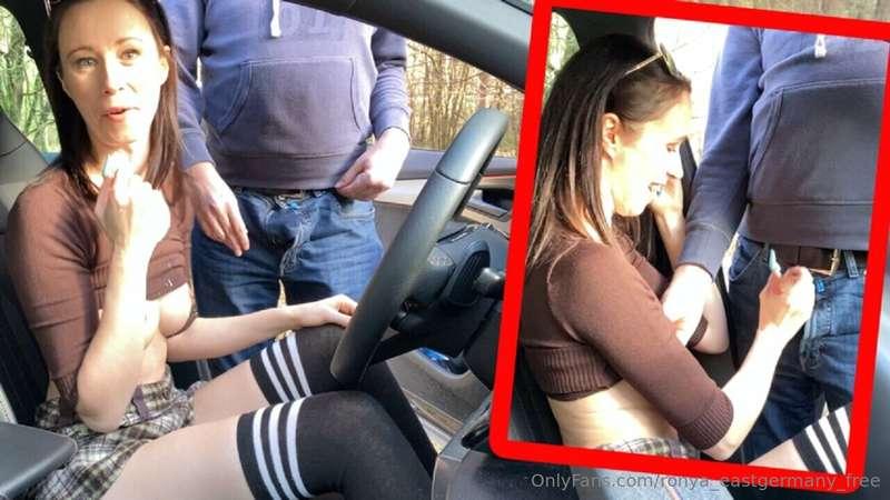 Werde ich Zum Parkplatz Luder? Fremden Hemmungslos entsaftet..