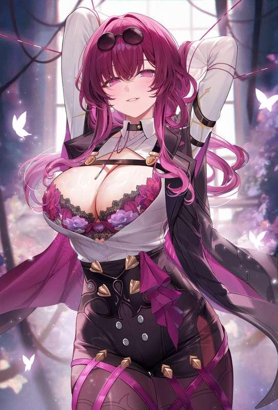 【High Resolution Images】 Kafka lingerie set💜 カフカ下着報告です