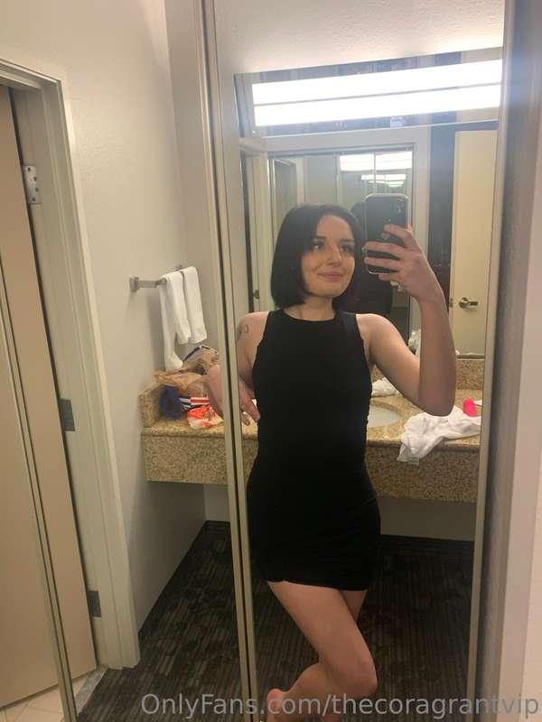 Little black dress or what’s under it?