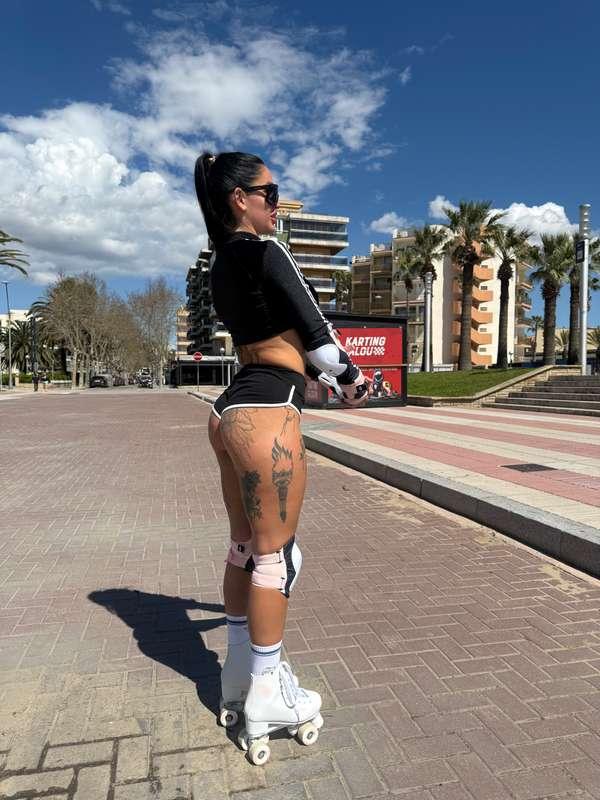 Training to escape the ordinary — on roller skates