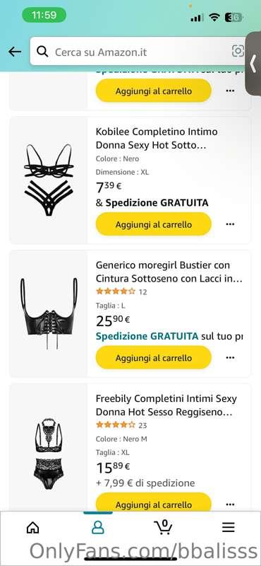 nella mia lista desideri di amazon (che trovate il link nel ..