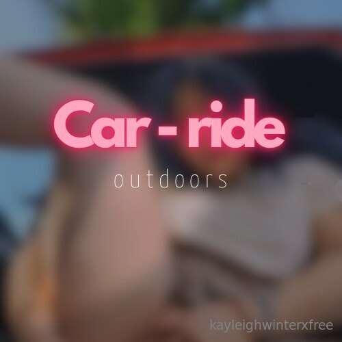 Sex in the car but also on the car. 🚗 👀
