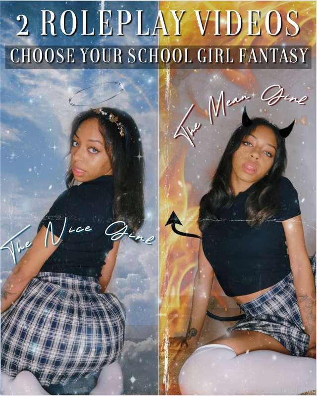 📚 1+1 SCHOOL GIRL ROLE-PLAY📚

CHOOSE YOUR FAV VERSION
2 minu..