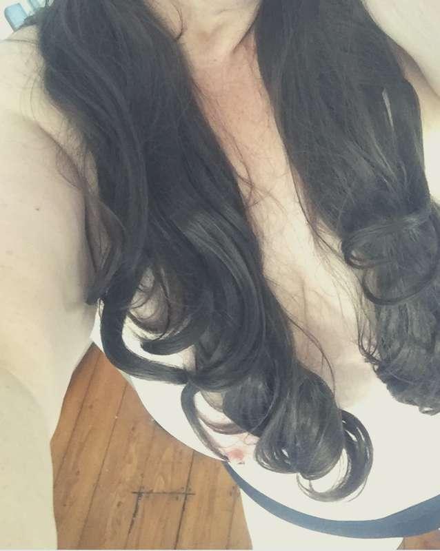 Playing Around with Longer Hair