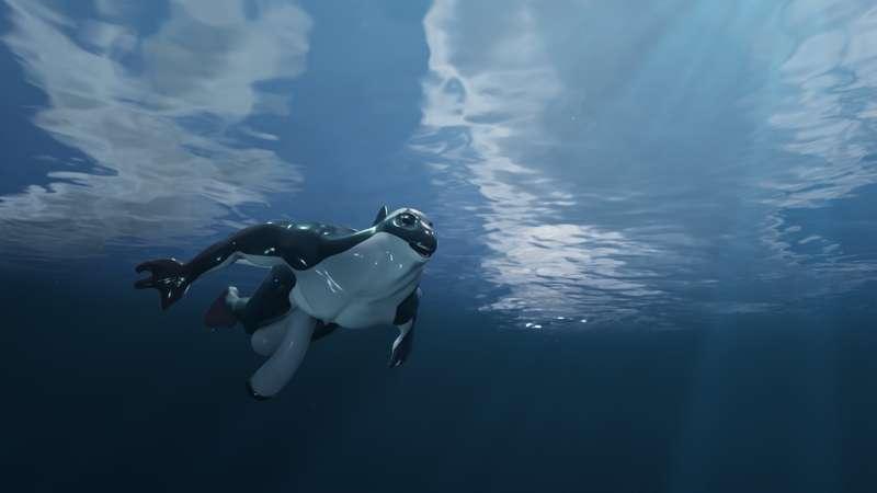 Orca Swimming - Video Attached