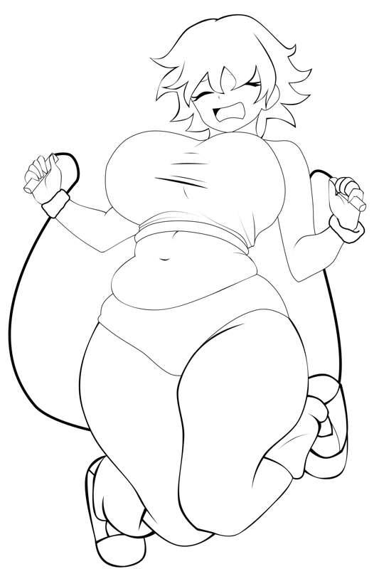 "Let's get physical" WIP and lines.