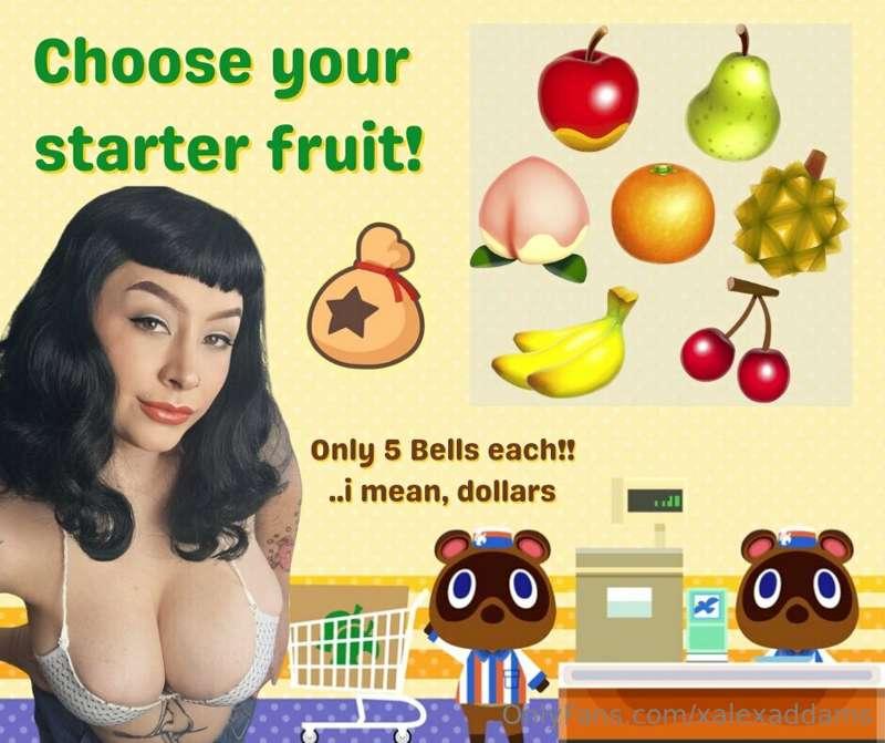 ## ***WELCOME TO MY NAUGHTY ISLAND*** 🏝️🤭
pick a fruit & you..