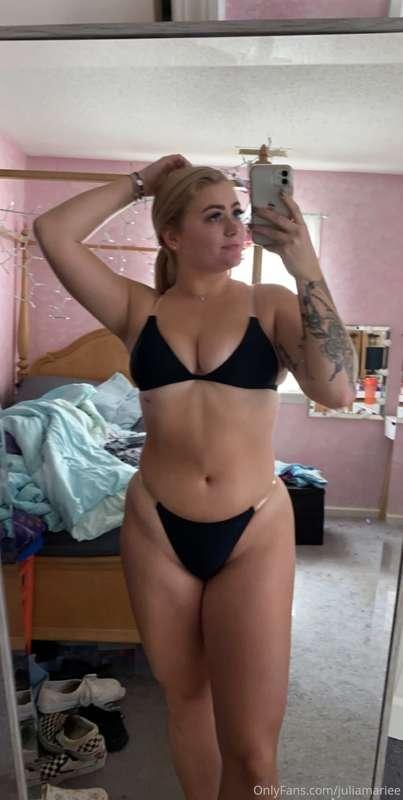 Little black bikini