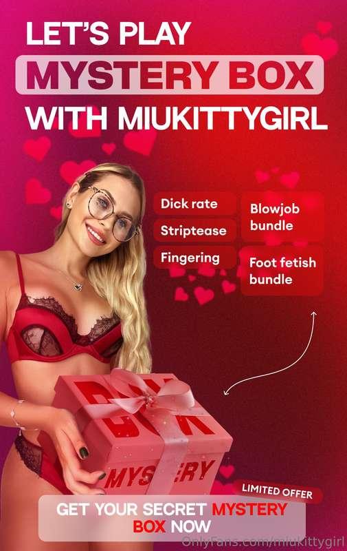 💘 Valentine’s Mystery Box 💘A naughty surprise picked complet..