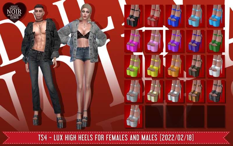 TS4 - Lux High Heels [2022/02/18]