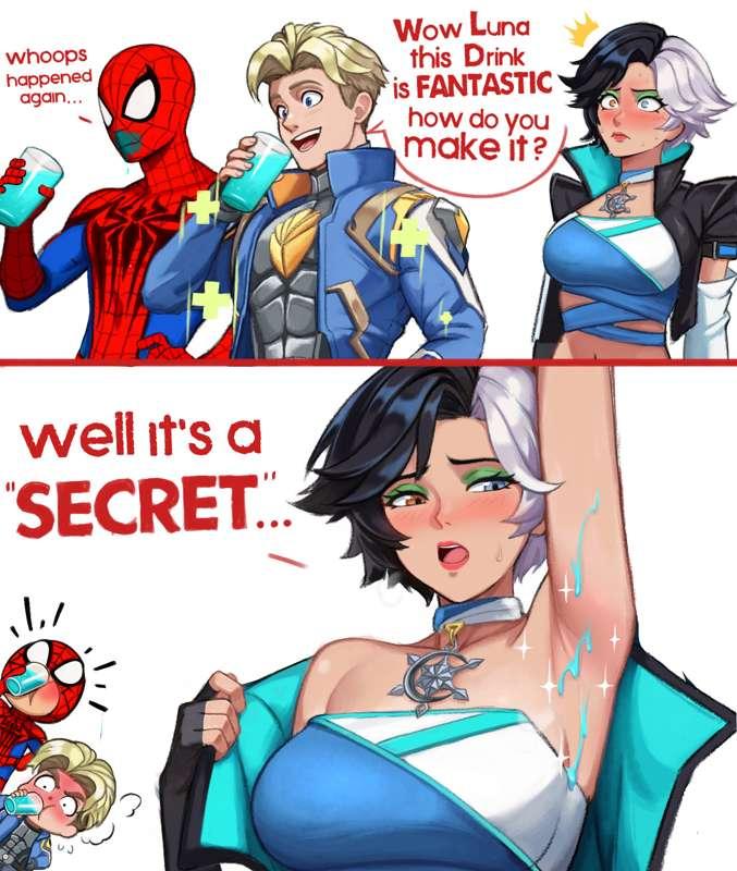 Luna's "secret" drink 😳