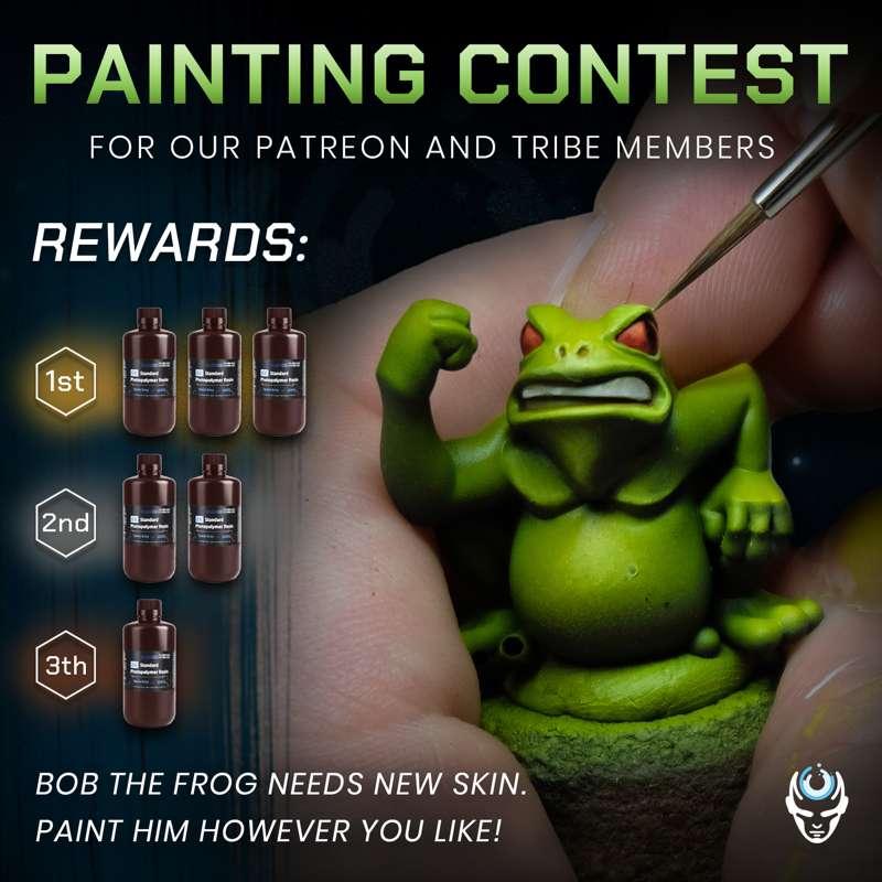 Bob the Frog - Painting Contest!