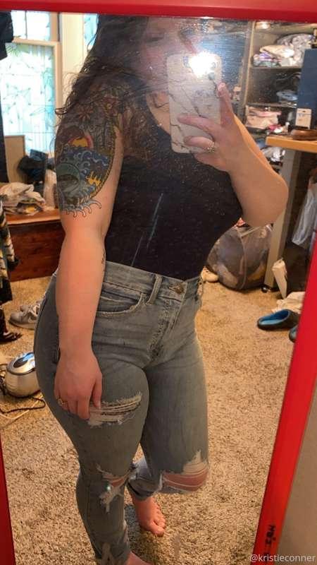 I always feel so less insecure in my body when I buy clothes..