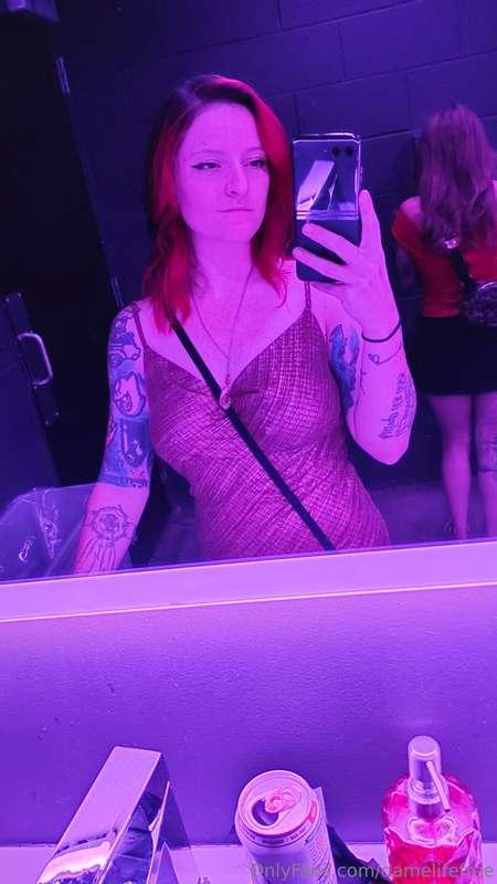 Disco night at the big pink 🩷 