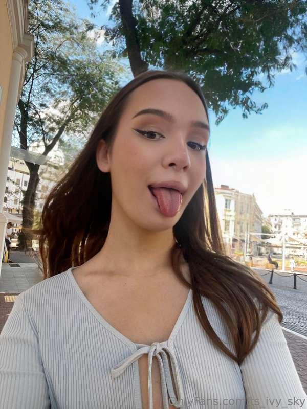 Sometimes happiness is the sky above your head, fresh air an..