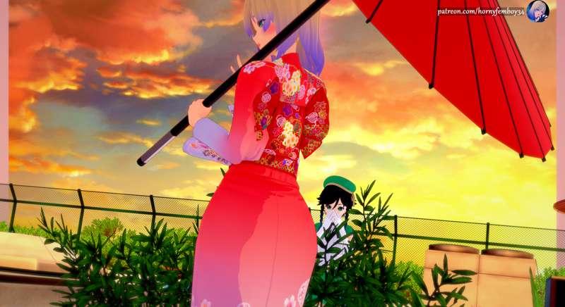 Photoset 3 - I'm in kimono and Venti