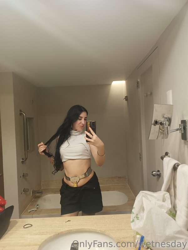 Yesterday after the beach I tried the belt with my bikini fo..