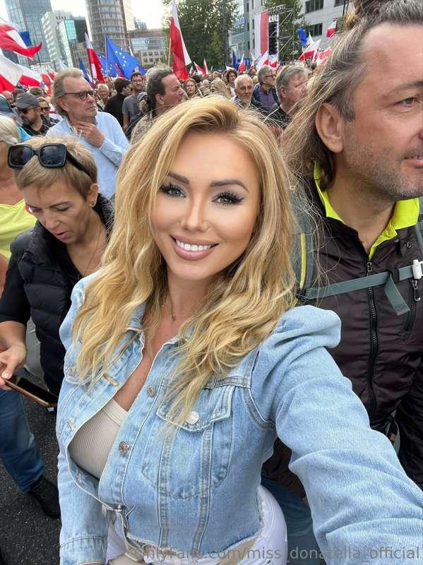 Guys, I wasn't active here today because I was at a march in..