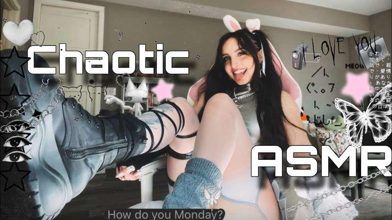 Early Release: Chaotic ASMR 👽Tingles Guaranteed 💯 ( Fast Aggressive Visuals, Nail Tapping, Fabric Scratching + )