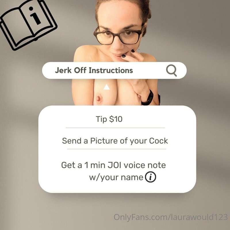 Jerk Off Instructions? :)