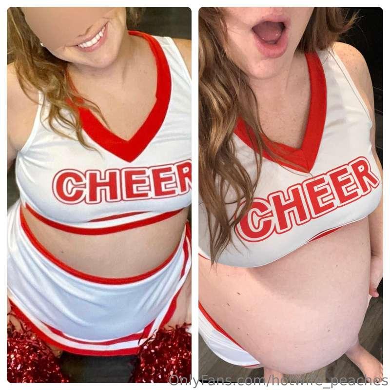 When the cheerleader gets pregnant half way through the seas..