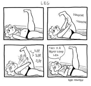 Mini Comic #40! Leg