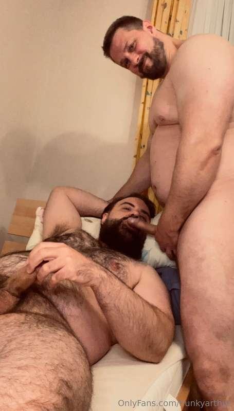 Feeding a Bear .